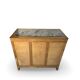 Commode de style Art Déco en bois de cerisier et noyer.
