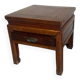 Old chinese olmen wooden cabinet with drawer