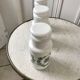 Trio of apothecary pots in opaline years 40-50