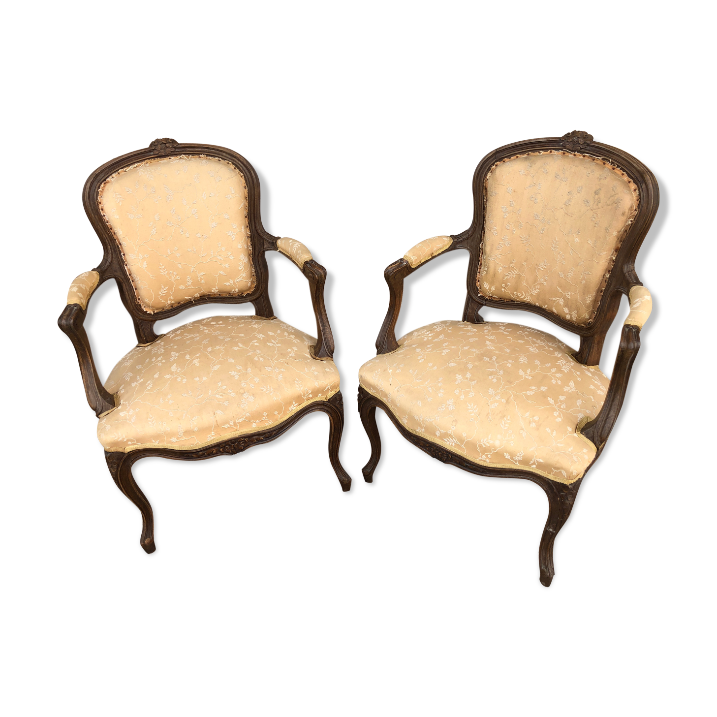 Pair of Louis XV chairs