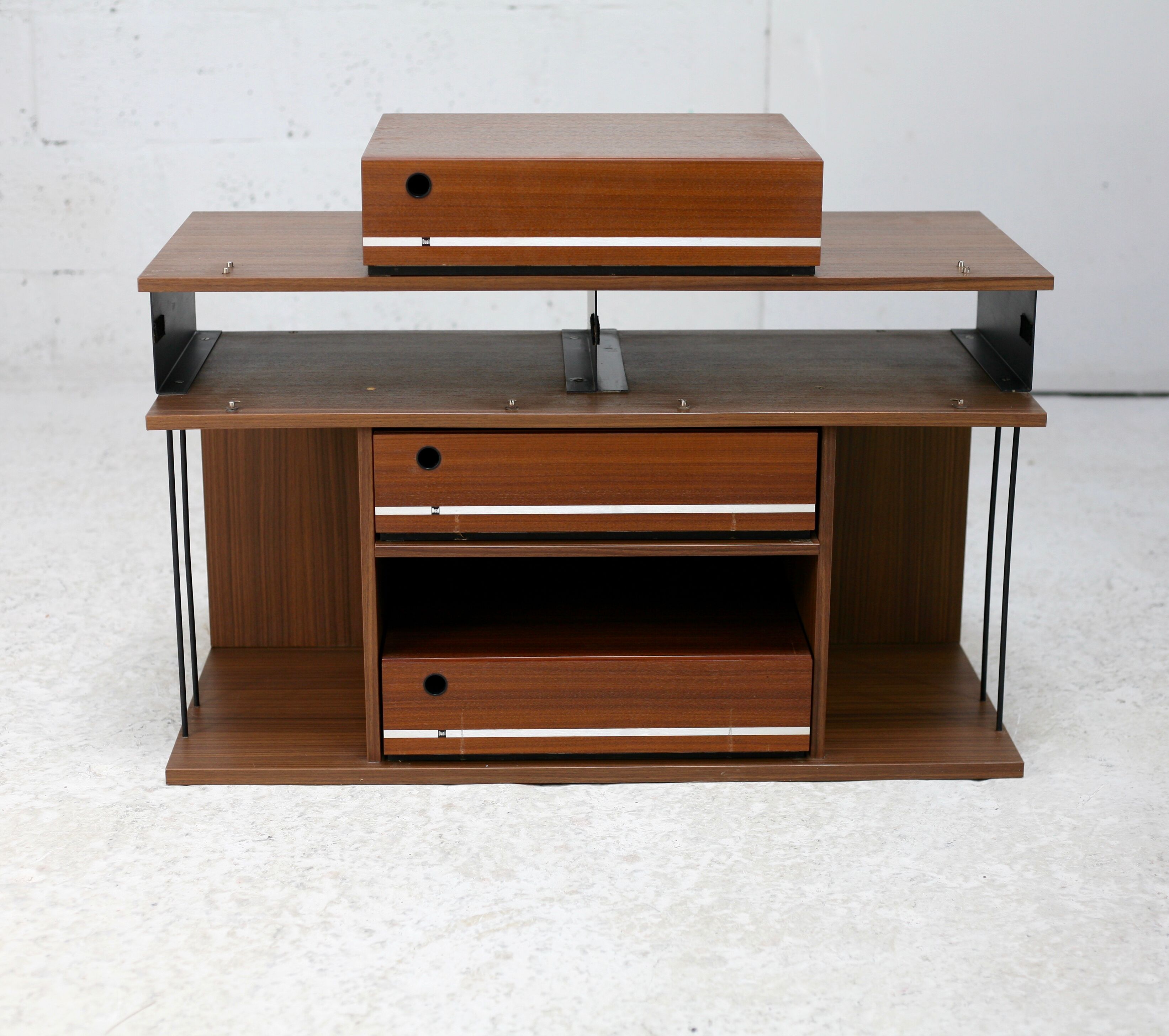 Dual furniture, hi-fi storage, circa 1970.