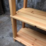 Chalet Pine Shelf Circa 1960