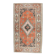 Turkish Vintage Handmade Wool Orange Rug 126x201