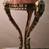 Ancienne lampe a petrole athenienne bronze style empire Napoleon 42x15
