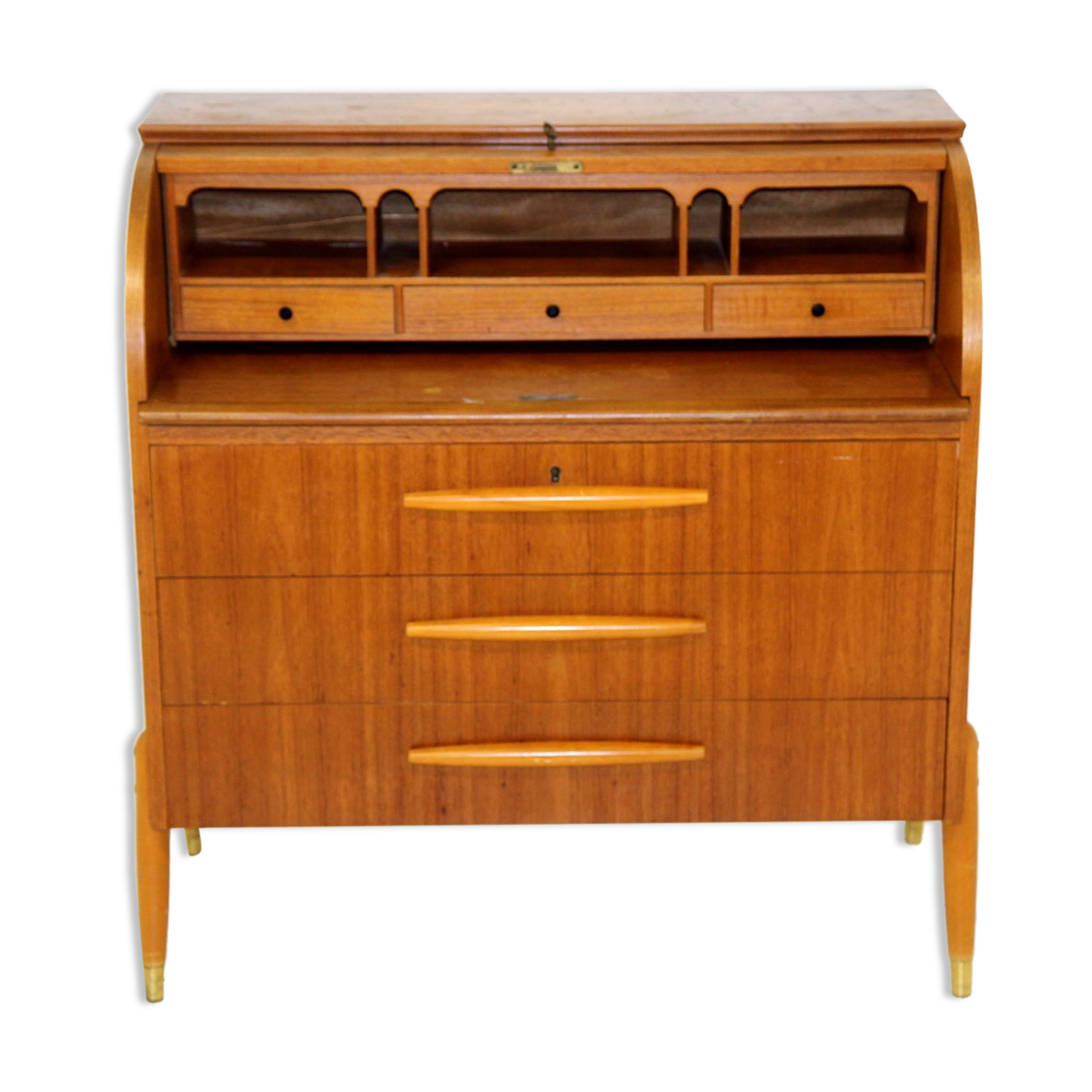 Teak secretary, Bröderna Gustafssons Träindustri, Sweden, 1950