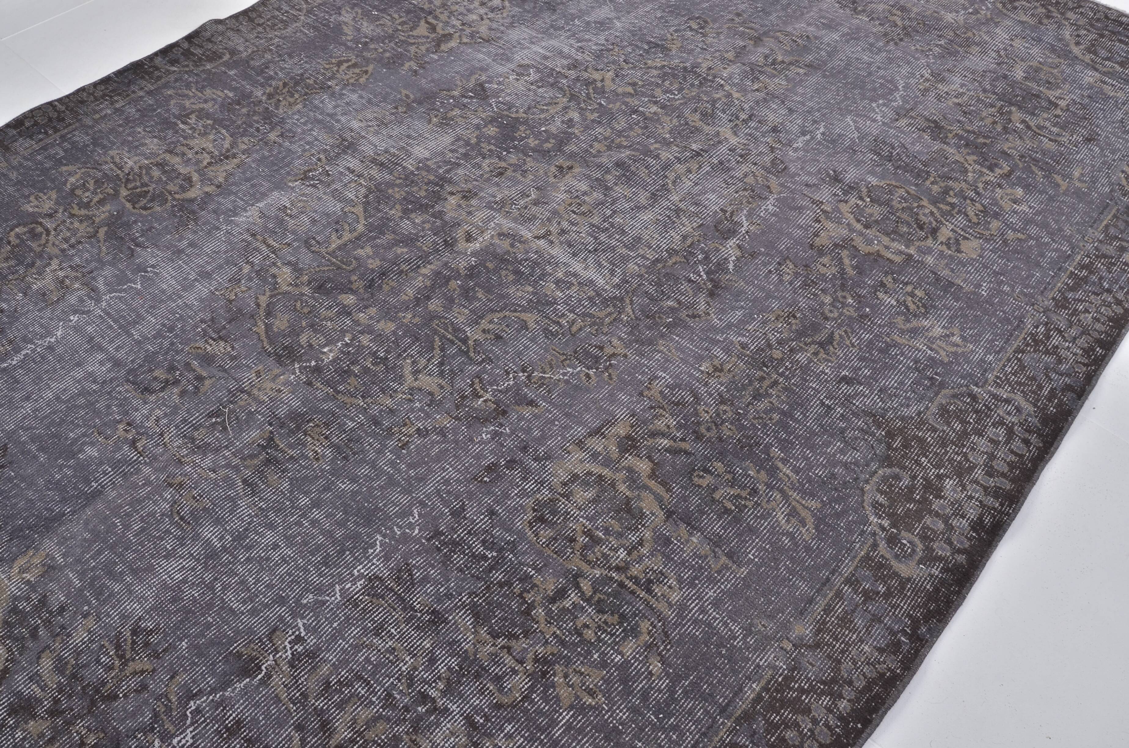 Vintage Turkish GRAY RUG SKU 1514