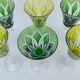 6 large crystal glasses from Saint Louis, Camargue model.