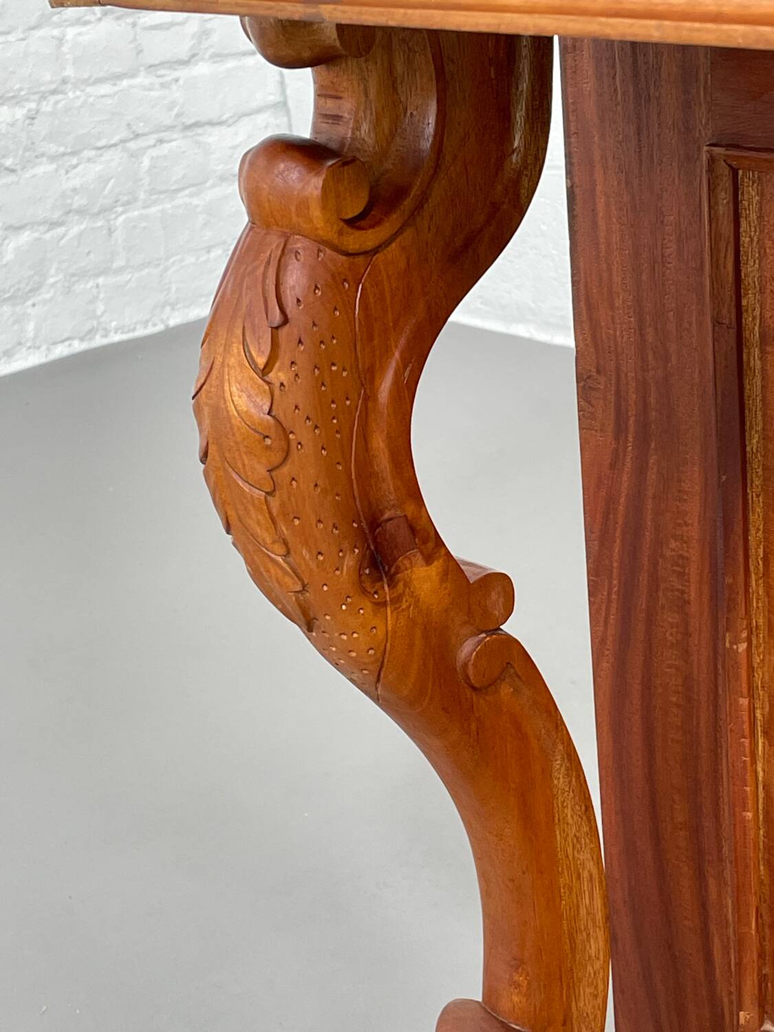 20th century Davenport desk with walnut piano top