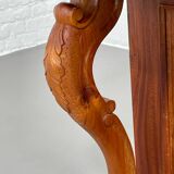 20th century Davenport desk with walnut piano top