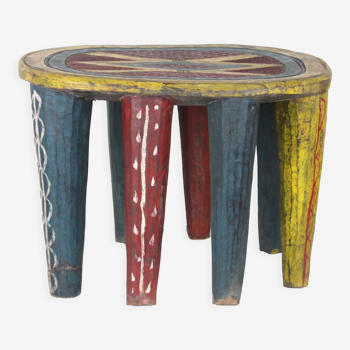 Tabouret africain Nupé du Nigeria