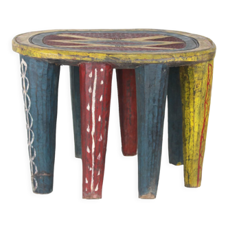 Tabouret africain Nupé du Nigeria