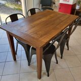 Oak farmhouse table