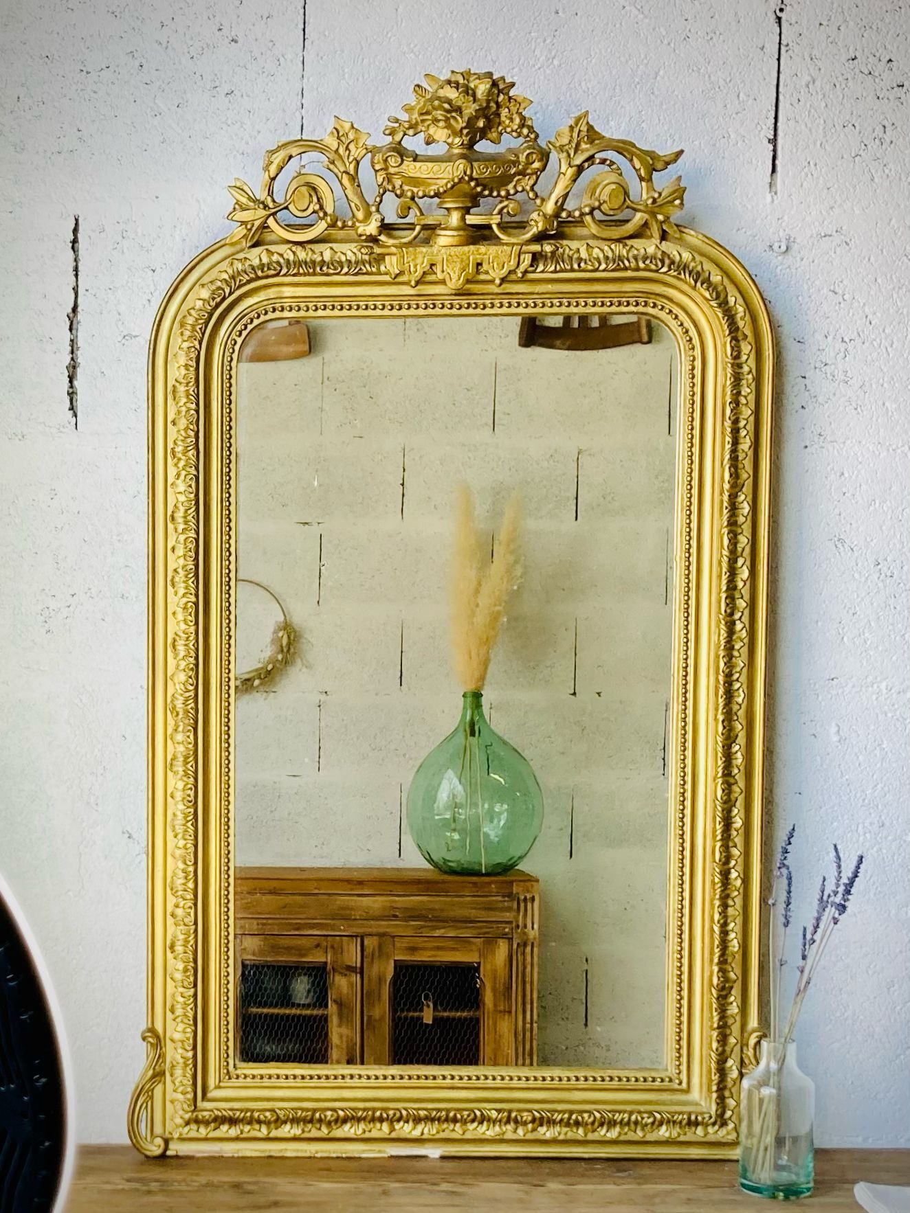 Old style mirror 112x79cm