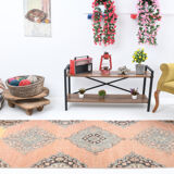 408x91cm vintage capet runner rug