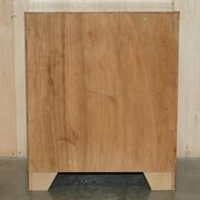 Vintage Military Campaign style chest of drawers in golden oak