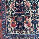 Beautiful old Persian carpet from Abadeh handmade 100x144 cm