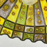 Felipe Delfinger for Feders. Brutalist ceiling lamp/ceiling light by Felipe Delfinger for Feders, 1970s.