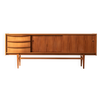 Buffet en teck, design danois, années 1960
