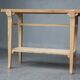 Console 4 pieds en chêne cérusé style 1940