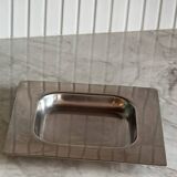 Vide-poche minimaliste en inox