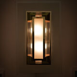 Brass art deco Atelier Petitot ceiling light