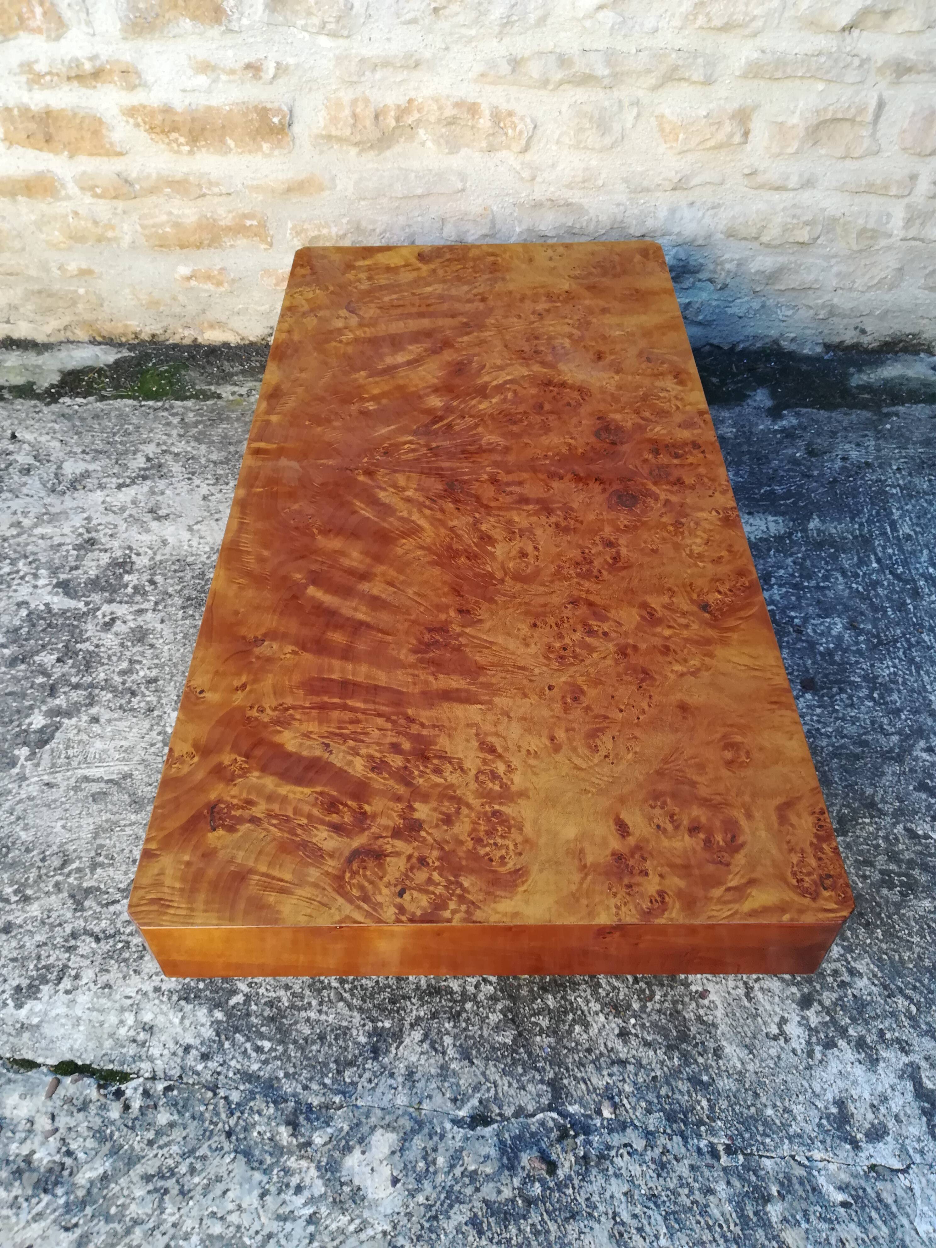 Coffee table of the 70s