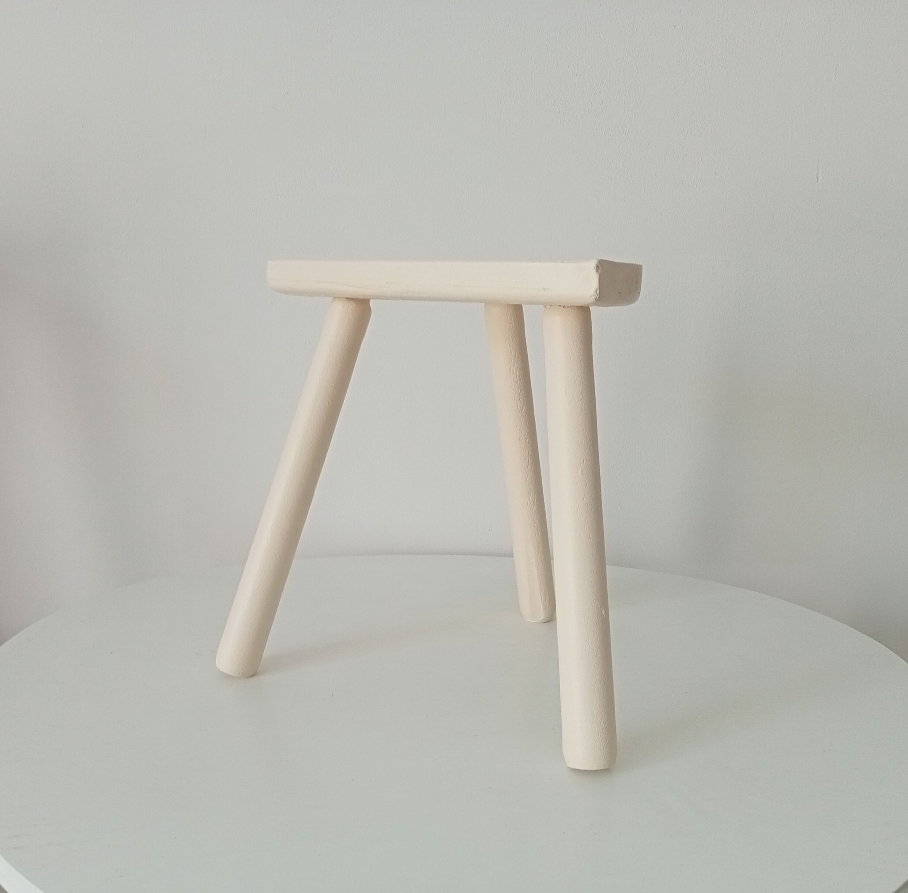 Vintage tripod stool