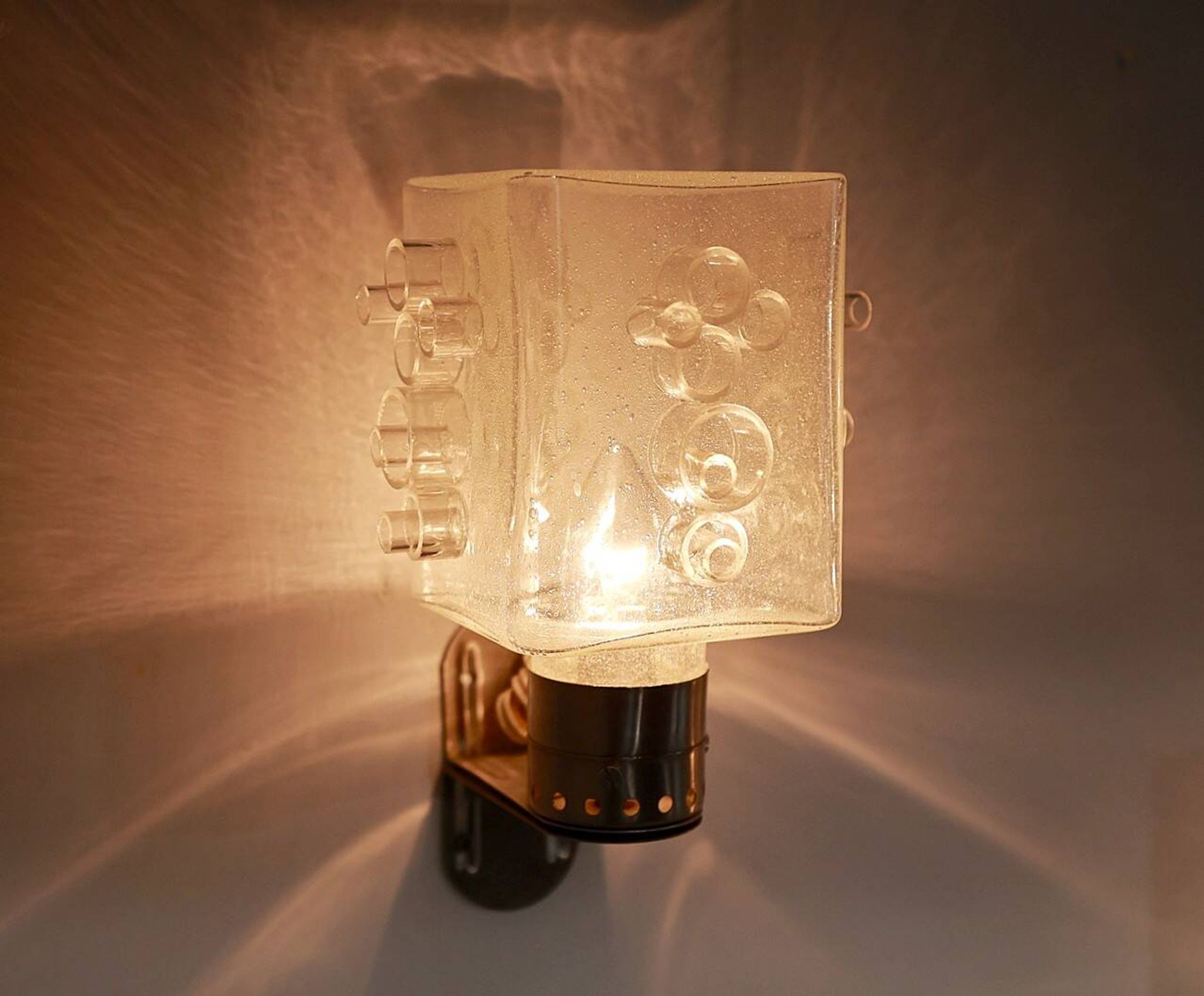Rare Set of 5 Sconces by Albano Poli for Poliarte 1960s