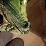 Duck slip signed Saint Clement, earthenware pitcher France
