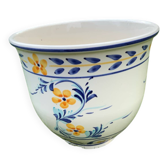 Cache pot artisanal vintage