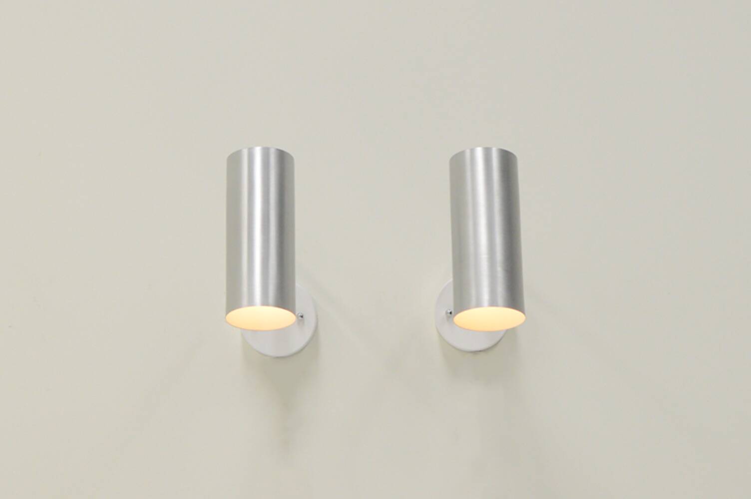 Set of 2 Raak Amsterdam spot wall lights, 1960s The Netherlands.