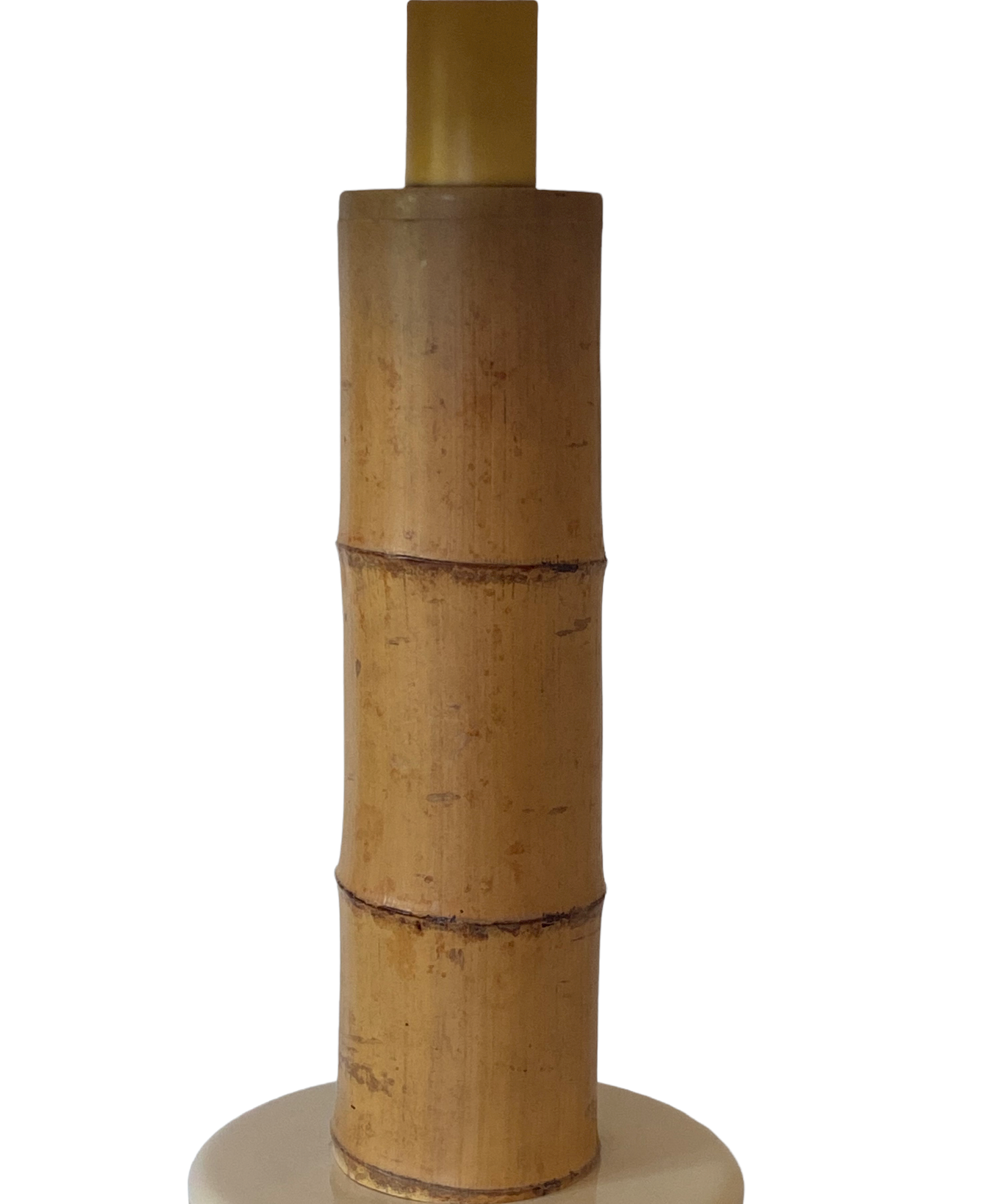 Bamboo table lamp, RCM 1867 Italy, 1970s