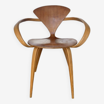 Pretzel teak armchair by Norman Cherner for Plycraft USA, 1960s