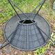 Garden armchair natural braiding