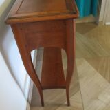 Cherry console with 2 drawers - Louis XV style - cherry wood