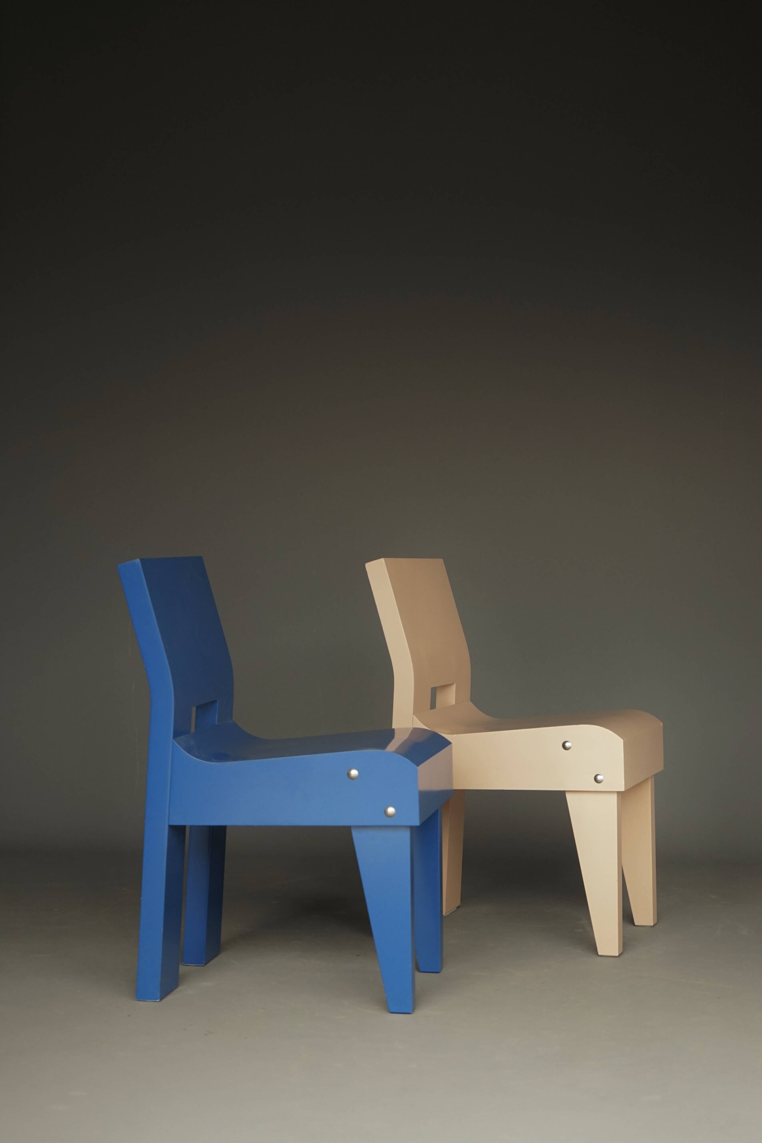 Martin Visser SE20 chair for 't Spectrum furniture, 1980s