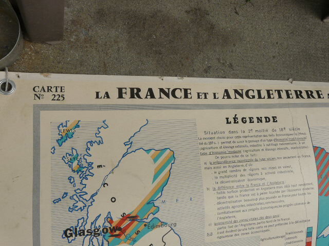 School poster hatier france and england and civilization in the 18th century