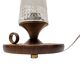 Vintage Wooden Night Lamp On A Stand, 1950/60s