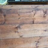 Antique wooden mirror