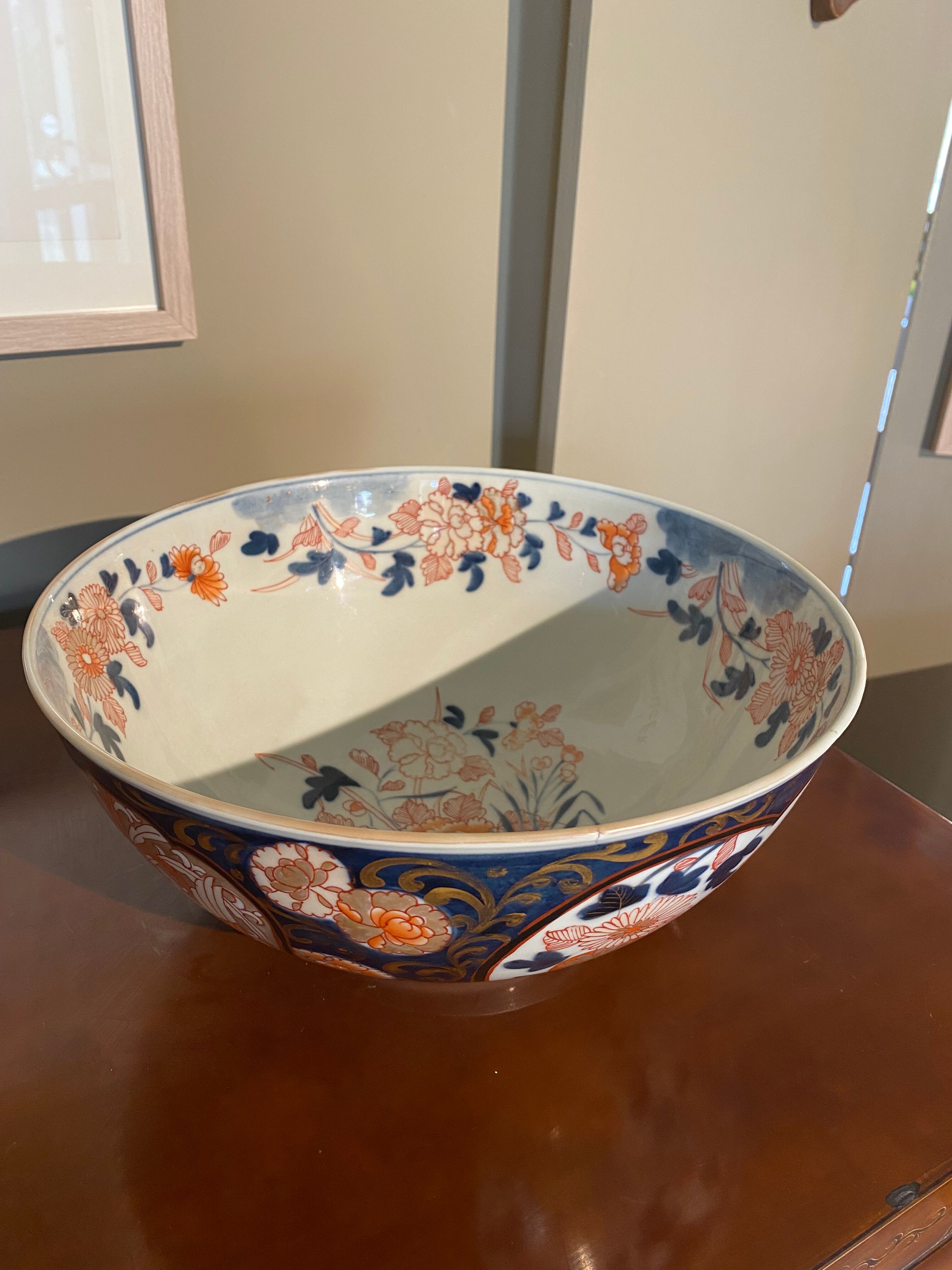 Chinese porcelain cut Imari