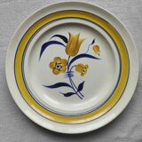 Boch frères iron earth plates