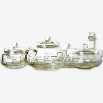 Vintage glass, Ladislav SUTNAR tea set