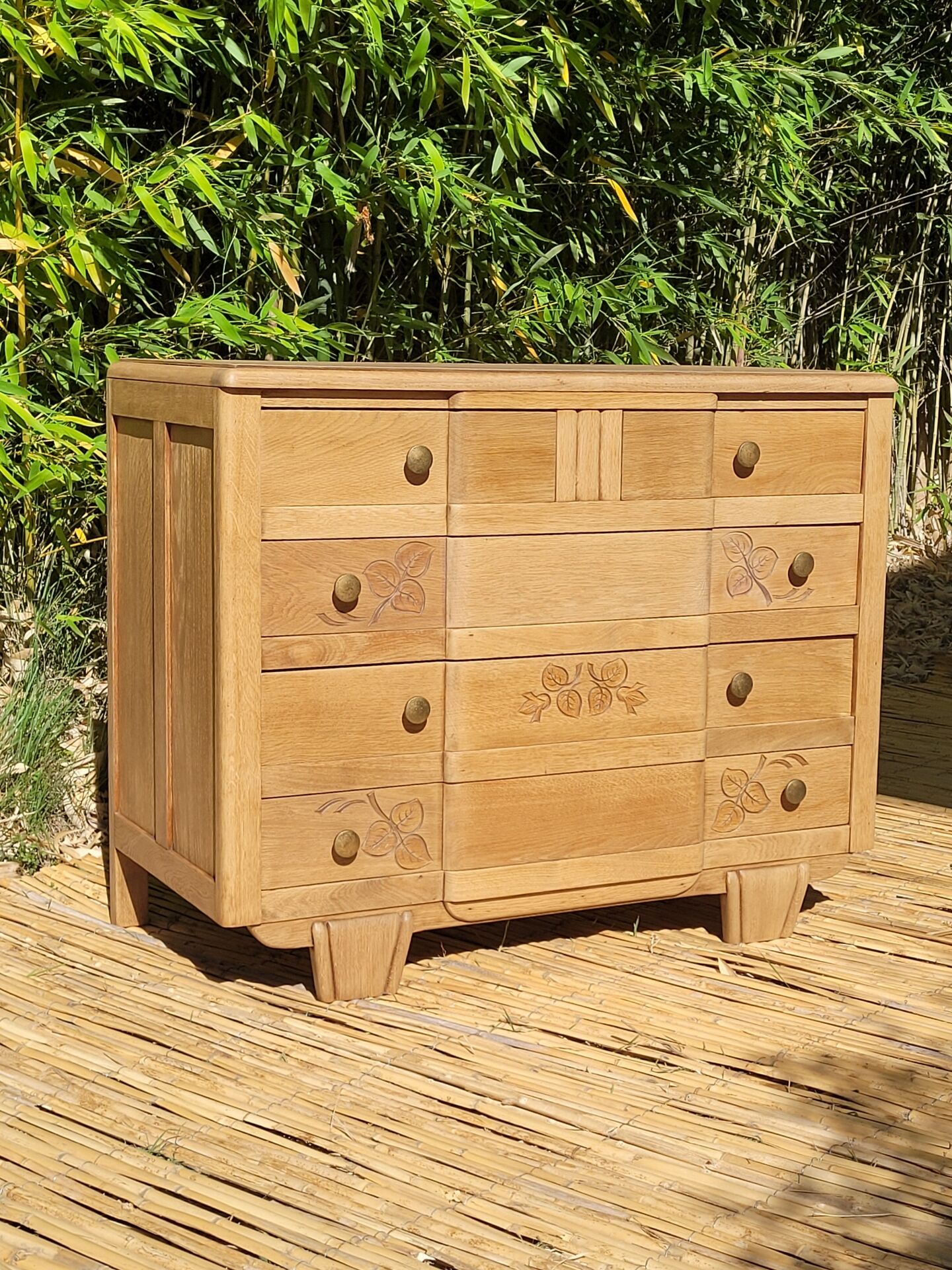Solid wood chest of drawers - renovated - unique piece