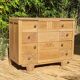 Solid wood chest of drawers - renovated - unique piece