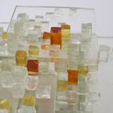 Albano Poli wall lamp for Poliarte in multicoloured Murano glass