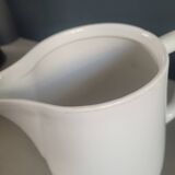Large white porcelain pitcher 2L