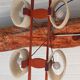 Lustre vintage scandinave en teck et perspex
