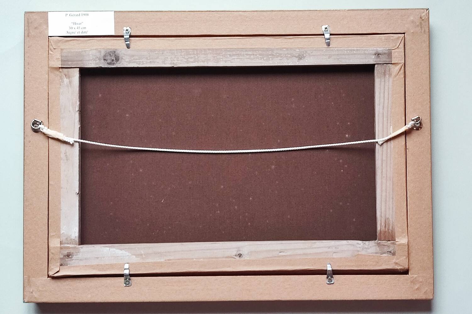 Oil painting by P. Gerard