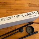 Design fireplace clamp Denmark vintage Nis Ollgaard