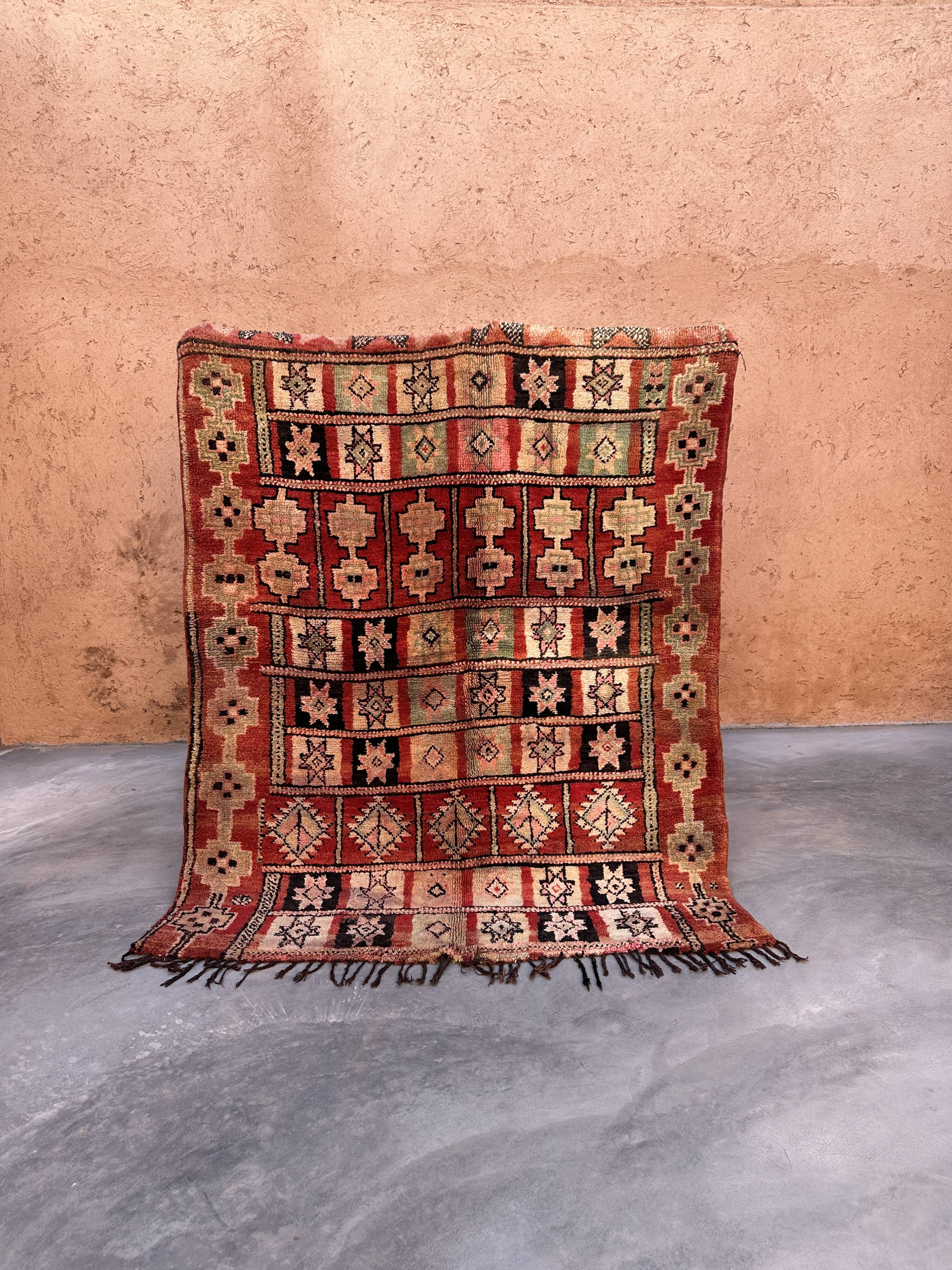 Moroccan Carpet - 187 x 226 cm